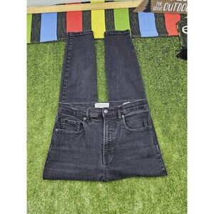 Everlane Womens High Rise Skinny Ankle Jeans Size 30 Dark Wash Slim Fit
